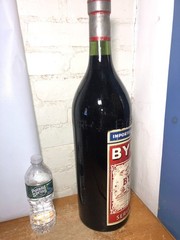 Vintage Bar Liquor Store Advertising Display Wine Bottle Byrrh – 21.5&Prime;