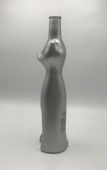 SILVER 2014 RHEINHESSEN GERMANY RIESLING HAPPY CAT EMPTY BOTTLE 13&Prime; TALL