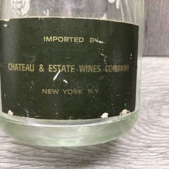Vintage 1979 Rose&rsquo; 750ml Perrier Jouet Champagne Empty Bottle Hand Painted