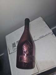 Empty Bottle Ace Of Spade Rose Pink Rare Bottle Armand De Brigna