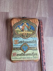 Vintage Beameister German Wine Wooden Wall Plack