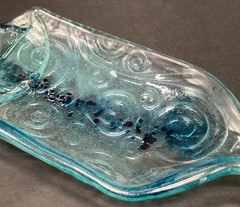 Melted Slumped Wine Bottle, Large, unusual item – ships free
