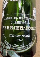 Vintage 1973 Perrier-Jouet Special Reserve Champagne Epernay-France Empty Bottle