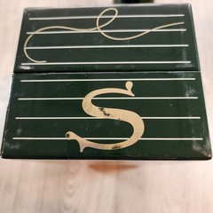 1997 Salon Le Mesnil EMPTY Bottle Box Booklet Champagne Blanc de Blancs Vintage