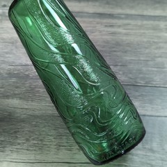 Gallo Ripple Wine Bottle 4/5 Quart Rare Green Glass 10&Prime; Vintage Design 1960&rsquo;s