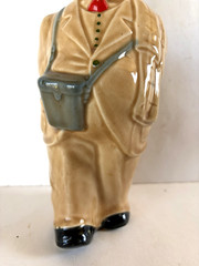 Whimiscal Character WINE BOTTLE Man/Umbrella