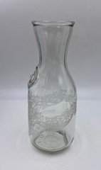 Vintage 1990 Paul Masson Wine Carafe Norman Kosarin Floral Design