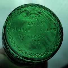 Gallo Ripple Wine Bottle 4/5 Quart Rare Green Glass 10&Prime; Vintage Design 1960&rsquo;s