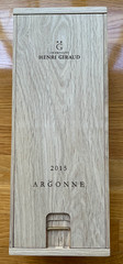2015 Henri Giraud Argonne Aÿ Grand Cru – Original Wood Case (EMPTY – NO ALCOHOL)