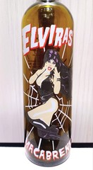 ELVIRA MACABRENET Empty WINE BOTTLE! Cabernet Sauvignon MISTRESS DARK Halloween