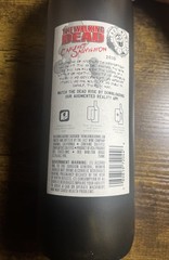 The Walking Dead Cabernet Sauvignon WINE Empty bottle 2016 RARE