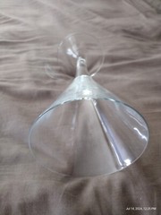 Large Vintage Wine Glass