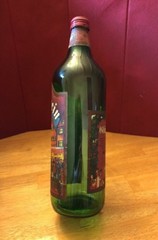 Gluhwein Germany ChristmasMulled Wine Empty 1L Bottle GreenGlass ScrewTop Labels