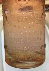 VINTAGE GARRETT & COMPANY WINE BOTTLE – 1/2 PINT – ST. LOUIS, MO & NORFOLK, VA