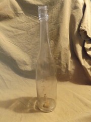 Antique 15&Prime; Quart Bottle Advertising Garrett & Co St Louis Mo Norfolk VA Bubbles