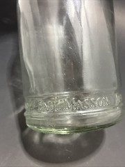 Vintage Paul Masson Glass Wine Carafe 10 3/4 » tall – Clear-Embossed Lettering