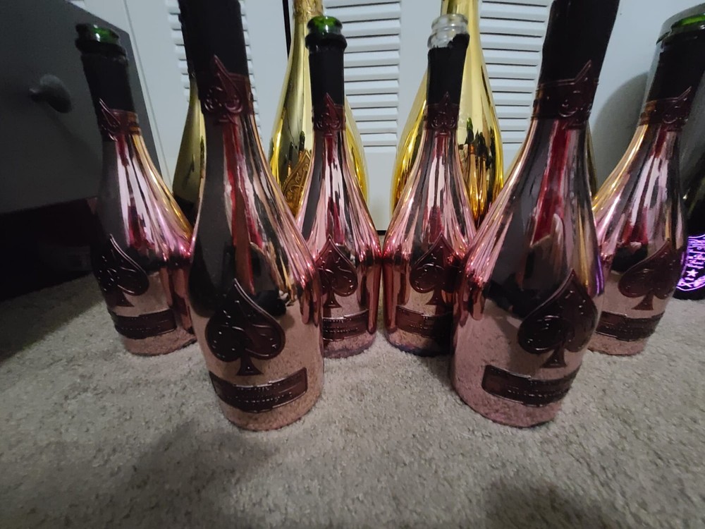 Ace of Spades Rose Champagne Box Set (PINK EMPTY BOTTLE 750 ml) Just 1 Bottle