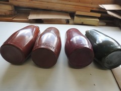 Vintage Imported Lancers Bottles Empty Set Of (4)