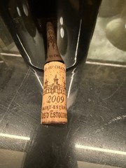 2009 Cos d’Estournel Saint-Estephe Empty Bottle & Cork Rare Bordeaux Display