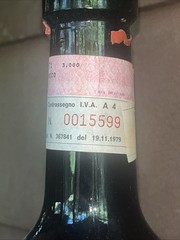 Jeroboam Double Magnum 3L Empty Wine Bottle Monsanto Chianti 1988 18&Prime;tall