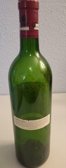1989 Chateau Lafite Rothschild Pauillac France Empty Bordeaux Wine Bottle