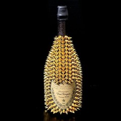 Dom Perignon Studs Decoration Empty Bottle Color Vintage Gold Togemand Toge-mand