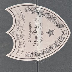 Vintage Dom Perignon 2002 Empty Champagne Box W/ Booklet