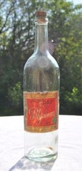 1950 USSR Russia Soviet Estonia POHJAMAA Mixed Berries Wine Bottle w Label