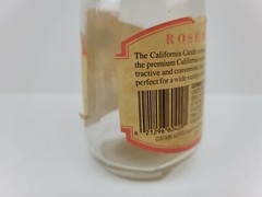 No Lid California Rose Wine Paul Masson Rare Premium Wine Bottle Label Vintage