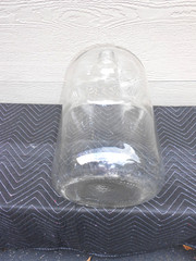 VINTAGE MADE ITALY HEAVY GLASS 5 GALLON WINE -WATER BOTTLE 21 x 10 in – XX 8 C