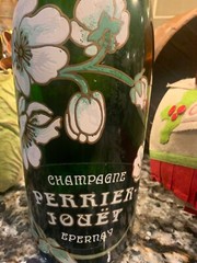 vtg 1980 perrier jouet eperney champagne dummy display piece large 20.5 inch