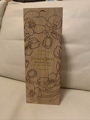 Perrier Jouet Champagne Maison Pondée En 1811,Product Of France Heavy Empty Case