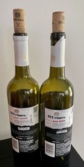 Frankenstein & Bride Universal Monsters 19 Crimes Empty Wine Bottles set of 2