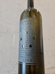 Hundred Acre 2018. 1.5 Liters Few & Far. Empty w Cork. Napa V Stained 54 of 390