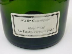 WYNNS COONAWARRA ESTATE SHIRAZ 1999 SEALED DISPLAY PROP WINE BOTTLE ~ 3 LITER