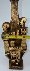Vintage Casa Vinicola Boccaccio Basting Vino Rosso Castle Wine Bottle Very Rare