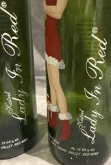 2 Kestrel’s- Lady In Red Wine Bottle (Empty) 4th & 5th Edition. Great Condition