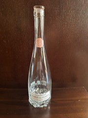 GERARD BERTRAND Cote Des Roses EMPTY WINE BOTTLE Rose Bottom/Pink Glass Stopper