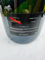 Giant EMPTY SEALED DISPLAY G.M. MUMM Champagne Bottle Factice Dummy Bottle