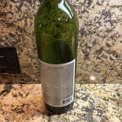 Silver Oak Alexander Valley 2018 Wine Bottle EMPTY Unrinsed