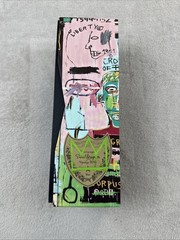 Dom Perignon Jean-Michel Basquiat 2015 Empty Gift Box Champagne Display Case