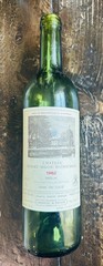 Chateau Duhart Milon Rothschild Wine Bottle EMPTY 1982 Pauillac Collectible 750m