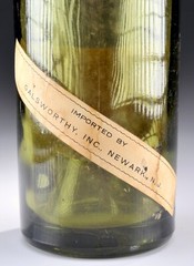 Empty Bottle Jean Lambertin 1949 Red « Beaujolais » Wine Bottle (#1)