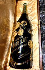 Perrier Jouet Champagne Reserve Belle Epoque 1995 Jeroboam 1307/2000 w/box Empty