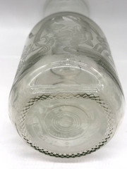 Vintage 1989 Paul Masson Norman Kosarin Wine Decanter Carafe Etched Glass