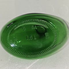 Vintage Mateus Green Glass Wine Bottle Produce of Portugal, SOGRAPE, 1Pt. 9 Oz