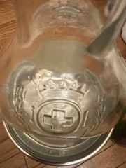 Vintage 1970 Italian Swiss Colony Bali Hai Half Gallon Wine Bottle w/ Cap