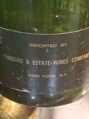 Vintage Perrier-Jouet Fleur De Champagne Bottles~1978&1979~Hand Painted Flowers~