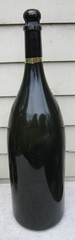 Giant 27&Prime; tall GRUET Sparkling Wine FACTICE DUMMY DISPLAY Plastic WINE BOTTLE