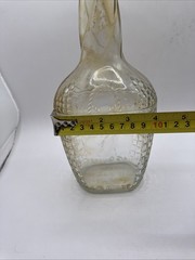 Vintage Bardenheier’s Embossed Clear Glass Bottle 4/5 Quart